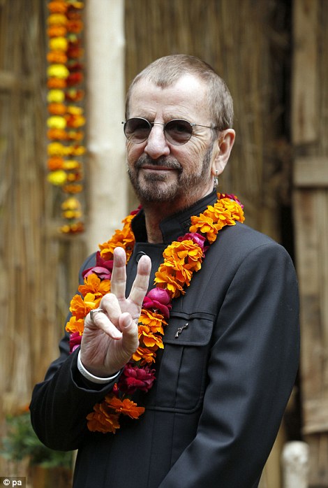 Ringo Starr opens Water Aid Garden