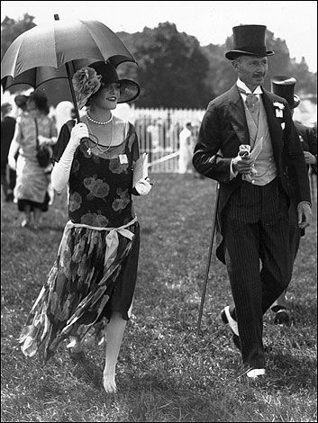 Captain and Mrs Ambrose Goddard @Royal Ascot 1925